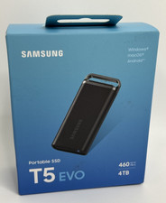 Samsung T5 EVO 4TB Portable SSD USB 3.2 Gen 1 External *NEW SEALED* picture