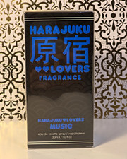 Harajuku Lovers Music Eau de Toilette Spray 1.0 fl oz Reg. Sz.RARE/DISCONTINUED  picture