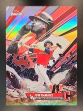 2026 Topps Finest Jose Ramirez #S-13 Smashing Through Guardians Case Hit picture