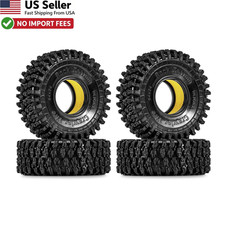 INJORA 1.0 Silicone Rubber Inserts S5 Rock Terrain Tires TRX4M SCX24 RC Crawler picture