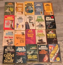 Vintage John D. MacDonald Paperback Lot of 20: Mixed Travis McGee Sci-Fi Mystery picture