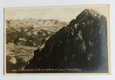 Spitzkofel Mountain Lienz Dolomites Austria c1930s RPPC Real Photo Postcard UNP picture