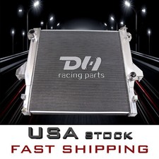 4 Row Alu Radiator For 2003-2010 09 Dodge Ram Cummins 2500/3500 5.9L/6.7L Diesel picture