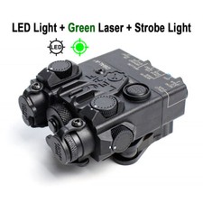 Tactical DBAL-A2 Red Green Aiming Laser With White Hunting Strobe Light picture