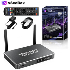 VSeeBox Elite Ultra TV Box 4GB/128GB Media Player  WiFi 6 Authorized Distributor picture