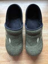 Dansko 39 40 Olive Green Felt Embellished Professional Clog (40 Fit Like a 39) picture