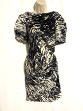 Vtg Balenciaga Dress 38 Italy Silk Mini 2000s Designer Runway Nicolas Ghesquière picture