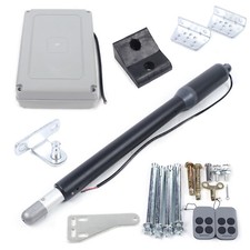 Automatic Gate Opener Kit Single Swing Gate Operator 325lbs w/ Remote Control picture