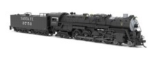 Broadway Limited ~ N Scale ~ 4-8-4 Northern ~ Santa Fe ATSF #3759 ~ DCC & Sound picture