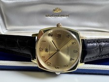 bucherer officially certified chronometer automatic date swiss watch  with box picture