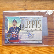 Upper Deck SPx 2025-26 Super Scripts Rookies Matthew Schaefer Auto SSR-MS picture