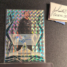 Panini 2025 Phoenix Nick Sirianni #116 Red Autographs Auto /99 ** Read Desc ** picture