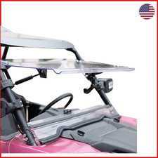 Durable 3-in-1 Flip Windshield with Rubber Seal for Polaris RZR XP Vehicles picture