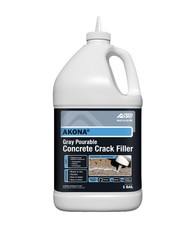 Akona Gray Pourable Concrete Crack Filler, 1 Gallon picture