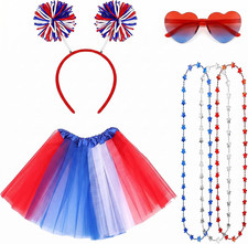 Tutu Skirt Costume Set - Tutu Costume Skirt, Tulle Dress up for Party picture
