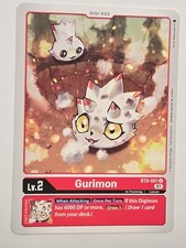 Digimon CCG Gurimon BT8-001 Regular New Awakening picture