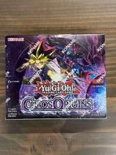 Yugioh Chaos Origins Booster Box 1st Edition Factory Sealed picture