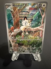 Pokémon Meowth 106/094 – Phantasmal Flames – English IR (Illustration rare). NM  picture