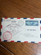 C15 Graf Zeppelin APRIL 19 1930 First Day Cover to Lakehurst,NJ (SCV $1000) picture