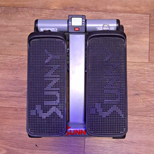 Sunny Health & Fitness Mini Stepper LCD Display Non-Slip Hydraulic Gray/Black picture