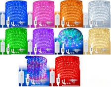 8-Mode LED Rope Light, Outdoor Waterproof Connectable Accent Lighting picture
