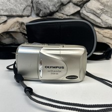 Olympus Stylus Epic Zoom 80 35mm Point & Shoot Film Camera Used NEW BATTERY picture