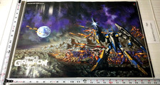 SPACE GRIFFON VF-9 PS1 Store Promo Poster Display 1995 PlayStation 1 Japan RARE picture
