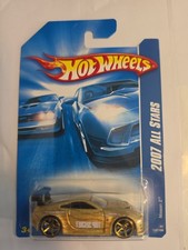 2007 Hot Wheels #152 All Stars Nissan 350 Z 350z Gold picture
