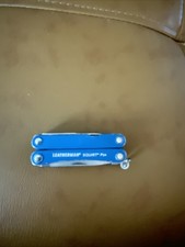 Leatherman Squirt PS4 Multi-Tool Knife Pliers Scissors Blue Matte picture