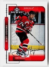 1999-00 Upper Deck MVP #114 Scott Stevens Silver Script picture