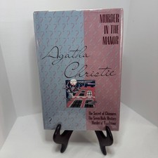 Murder in the Manor Book of the Month 1989 Agatha Christie, Hardcover picture