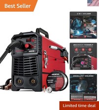Lightweight 130A Gasless MIG Welder with Safety Protection – Perfect for Repairs picture