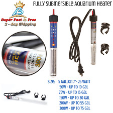Aquarium Heater Fully Submersible Within 1 Degree 75 Watt Safe To Use Heater New picture