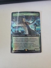 Professor Hojo Extended Art FOIL: Final Fantasy MTG Commander (NM) picture