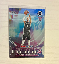 Panini 2023-24 NBA Hoops Premium Stock Victor Wembanyama Hoopla #5 RC picture