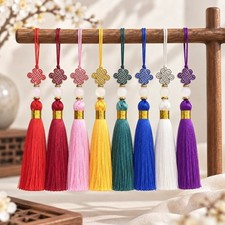 Korean Norigae Tassel Ornament Hanbok Accessory Traditional Knot Charm picture
