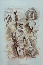 Hemingway, The Old Man and the Safari (new, 23.5x16) picture