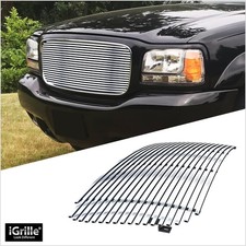 For 1998-2000 GMC Yukon Denali Main Upper Stainless Steel Chrome Billet Grille picture