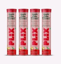 PLIX THE PLANT FIX Apple Cider Vinegar Weight Loss Tablets Pack 4 (AppleFlavour) picture