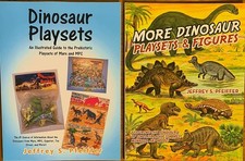 Dinosaur Playsets, Marx/MPC; More Dinosaur Playsets, Ajax/ TimMee.. BOTH BOOKS picture