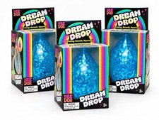 Three Brand New Authentic Needoh Dream Drop Color Blue (quantity 3) *RARE* picture