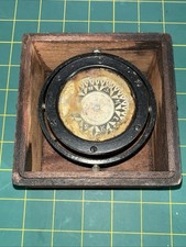Antique E.S.Ritchie & Sons C.C. Hutchinson Boston Nautical Marine Compass 3396 picture