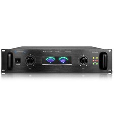 Technical Pro 6000 Watt 2-Channel Stereo Power Amplifier for Home Speaker System picture