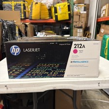 HP 212A Magenta Toner Cartridge Works for Color LaserJet Enterprise Box Damaged picture