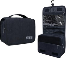Accessories-Black, Toiletries, Full-Sized Shampoo, Large Capacity Toiletry Bag picture