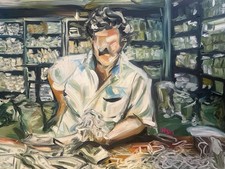 Pablo Escobar Painting picture
