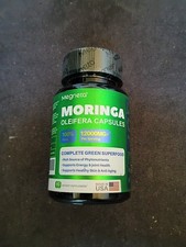 Megneta Moringa 60 Capsules 12000mg Oleifera Supplement Green Superfood picture