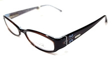 Coach 530 Annabel Glossy Brown Blue Oval Eyeglasses 50-18 135 New picture