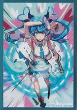 (50) YUGIOH Small Size Holographic Skye Zaizen Card Sleeves 50 Pcs 63x90mm picture