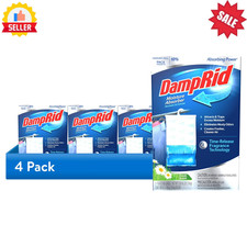 4 Pack DampRid 3 Pack Hanging Moisture Absorber Fresh Scent Closet Odor Control picture